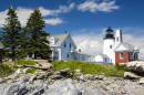 Pemaquid Point Light in Bristol, Maine