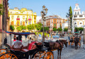 Horse Carriages in Seville, Spain