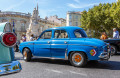 Retro Car Show in Lisbon, Portugal