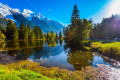 Chamonix City Park, French Alps