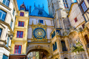 Great-Clock in Rouen, Normandy, France