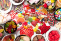 Colorful Lollipops and Candies