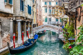 Quiet Canal in Venice, Italy