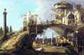 Capriccio: Ruined Bridge with Figures