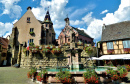 Fountain in Alsace, France