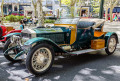 Retro Car Show in Lisbon, Portugal