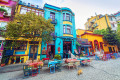 Street Cafe in Istanbul, Turkey