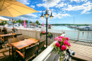 Street Cafe at Naantali, Finland