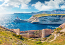 Bonifacio Fortress Ruins, Corsica Island