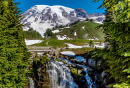 Myrtle Falls, Mount Rainier, Washington