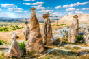 Fairy Chimneys in Cappadocia, Turkey