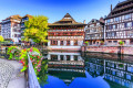 Half-Timbered Houses in Strasbourg, France