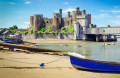 Conwy Castle in Wales, United Kingdom