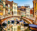 Bridge over Canal in Venice