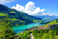 Lungern Village, Rural Switzerland