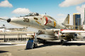 A4 Skyhawk Jet, USS Midway Museum