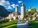 Stockalper Castle in Brig, Switzerland