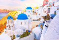 Cat in Oia Village, Santorini, Greece