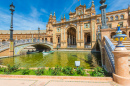 Plaza de Espana In Sevilla, Spain