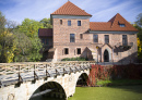 Gothic Castle in Oporow, Poland