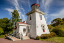 Lighthouse in St. Martins, New Brunswick, Canada