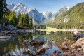 Lake Fusine, Julian Alps, Italy