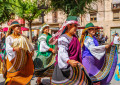 Folk Festival in Montblanc, Spain