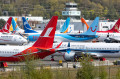 Boeing 737 Max-8 in Seattle, Washington