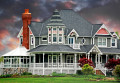 Victorian House with a Chimney