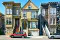 Victorian Houses in San Francisco