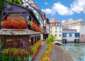 Embankment in Strasbourg, France