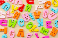 Plastic Alphabet Letters