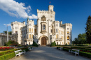 Castle Hluboka nad Vltavou, Czech Republic