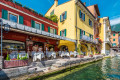 Street Restaurant in Malcesine, Italy