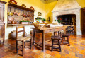 Kitchen in Chateau de Villandry, France