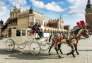 Horse-Drawn Carriage in Krakow, Poland