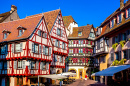 Half-Timbered Houses in Colmar, France