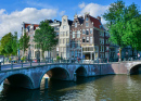 Amsterdam Canal in Summer