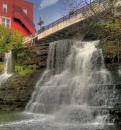 Just below Chagrin Falls, Ohio