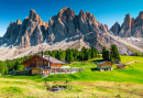 Odle Mountains, Dolomites, Italy