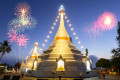 Temple in Mae Hong Son, Thailand