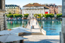 Rathaussteg Bridge, Lucerne, Switzerland