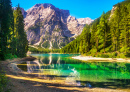 Braies Lake, Trentino Alto Adige, Italy