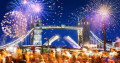 New Year Fireworks over Tower Bridge