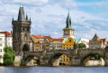 Charles Bridge in Prague, Czech Republic