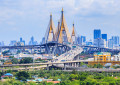 Bhumibol Bridge, Bangkok, Thailand