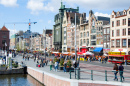 King's Day in Amsterdam, The Netherlands