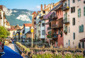 Thiou River in Annecy, France