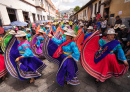 Corpus Christi Parade in Pujili, Ecuador