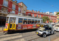 Historic Tram in Lisbon, Portugal